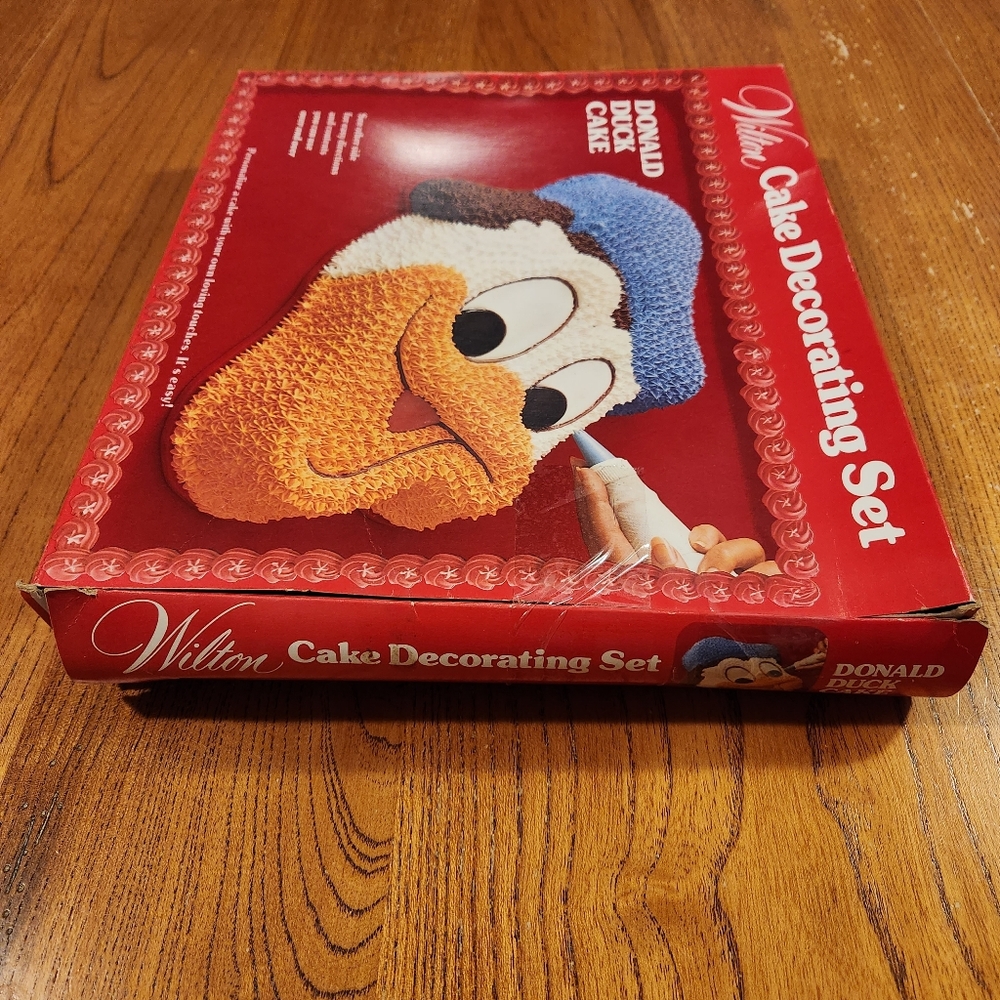 1974 Donald Duck Wilton Cake Pan in Box Vintage Donald Duck Birthday Cake Pan - Picture 10 of 16